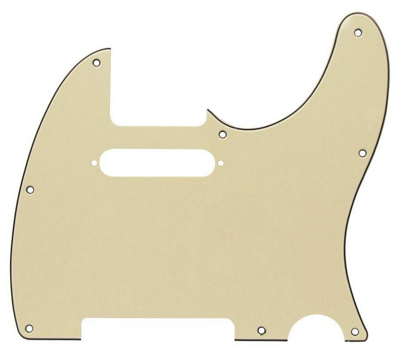 Pickguard Telecaster crème plaque de protection pour lutherie et modification