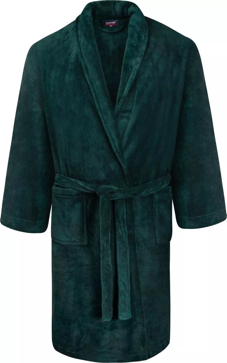 Big Clothing 4 U | Uptheir Moonlight Hooded Dressing Gown - Navy|6XL 7XL 8XL