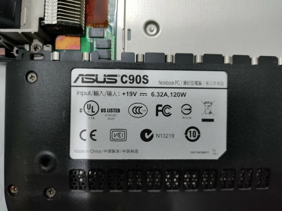 Asus Notebook C90S - leggere descrizione - Core 2 Duo - Immagine 2 di 4