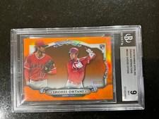 2018 Bowman Chrome Shohei Ohtani Rookie Orange Refractor /25 BGS Mint RC SSP