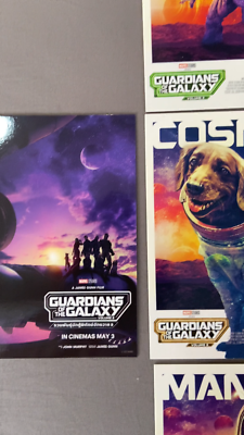 Marvel Guardians Of The Galaxy 3 Collectible Postcard Set 2023