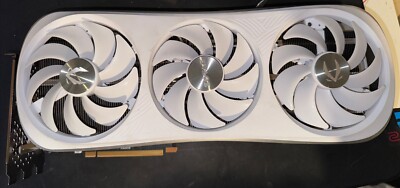 ZOTAC RTX4090 Trinity OC空冷部品 FOR PARTS) Zotac RTX 4090 Trinity OC White (No Core & VRAM