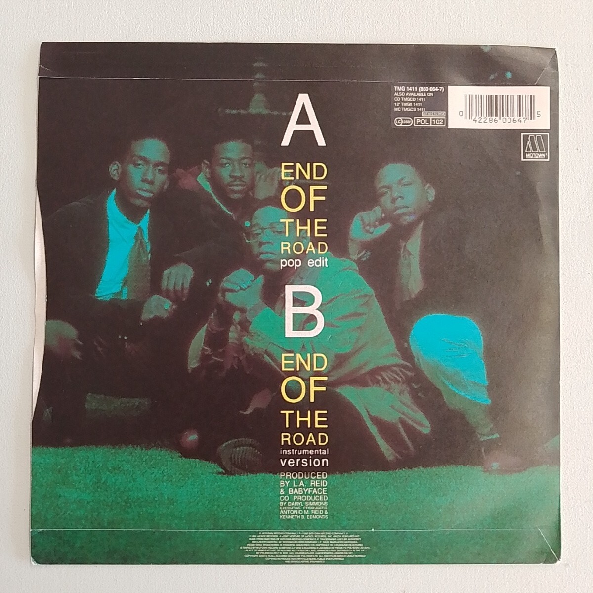 Boyz II Men End Of The Road 7 Inch Vinyl Single | eBay UK
