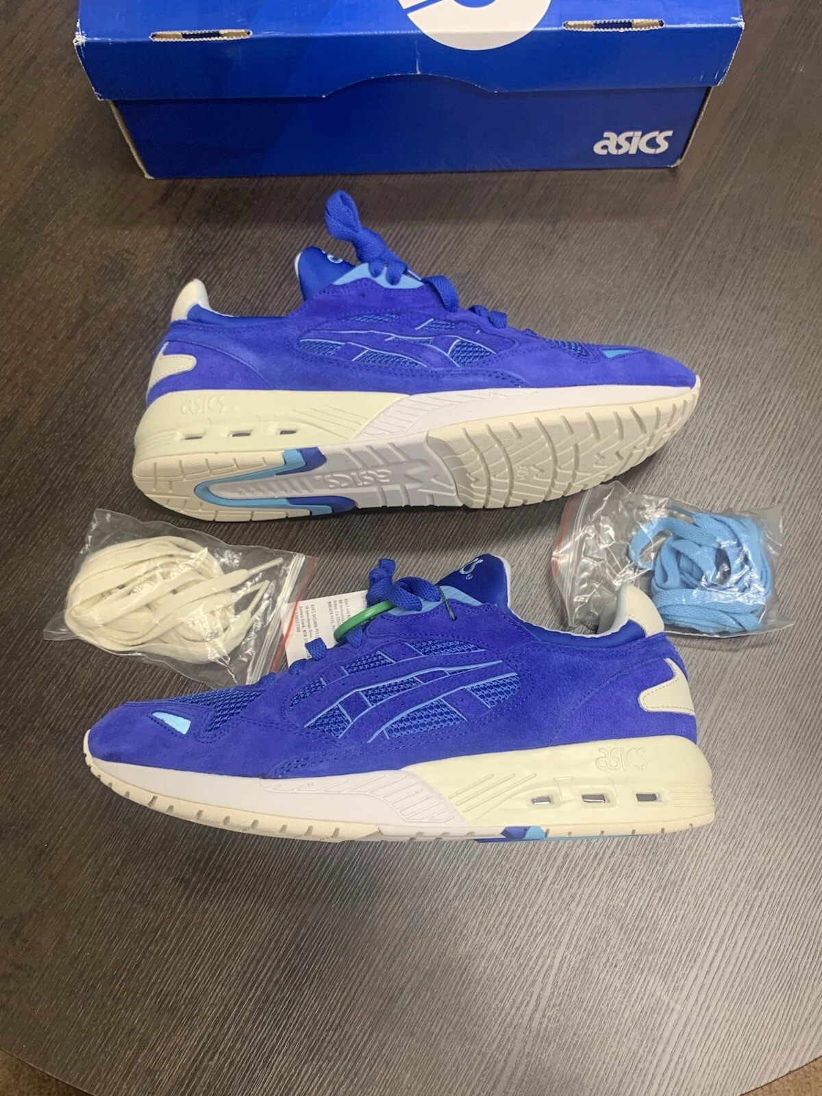 Sneakers ASICS GT Cool Xpress Aquarius blu un giorno in spiaggia SNS taglia 9 5