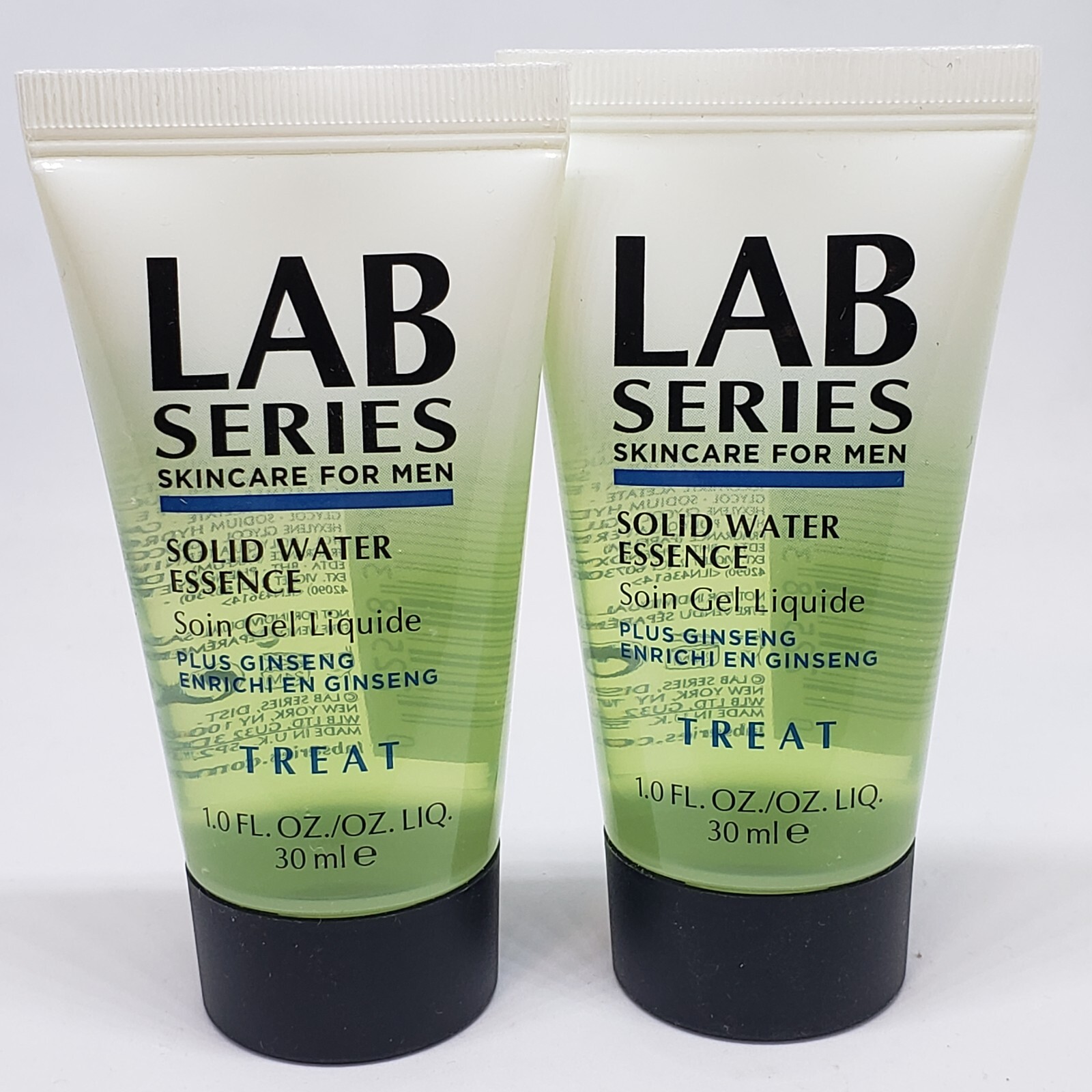 LOT 2 LAB SERIES SKINCARE SOLID WATER ESSENCE GINSENG TREAT 1OZ 30ML