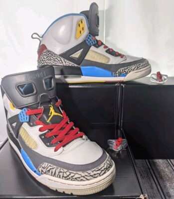 Size 11.5 Nike Air Jordan Spizike Bordeaux Red Laces And Lace Locks