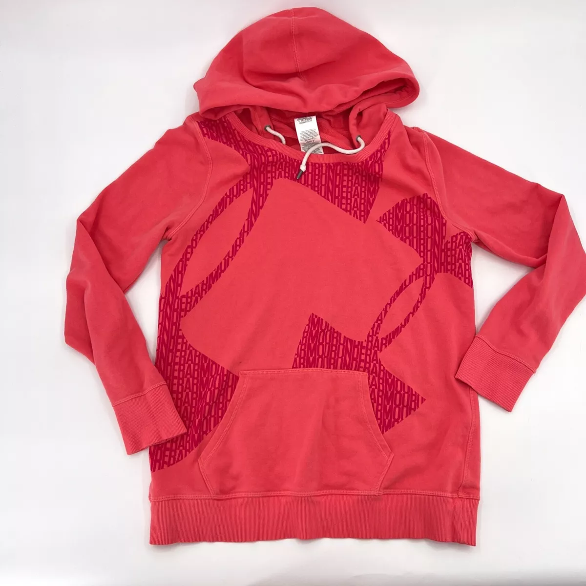 Coral under armour hoodie sales