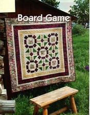 Board Game Quilt Pattern Pieced CC