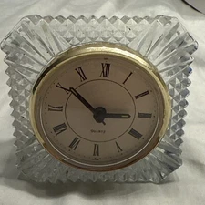 Crystal Quartz Desk Clock