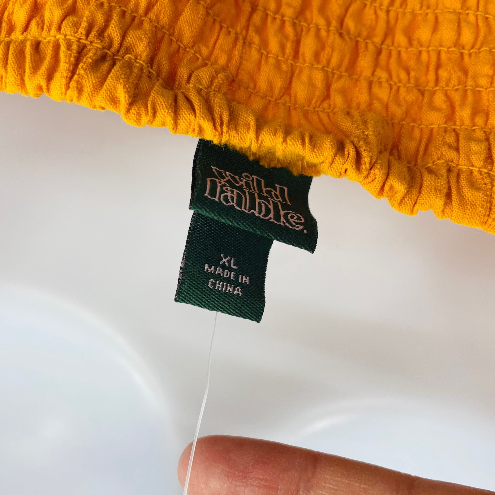 Wild Fable Womens Size XL Sleeveless Cotton Flip Flop Dress in Mango Orange $25 thumbnail 9