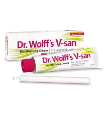 DR WOLFF Dr. Wolff's V-san Feuchtigkeitscreme gegen Scheidentrockenheit - 50g