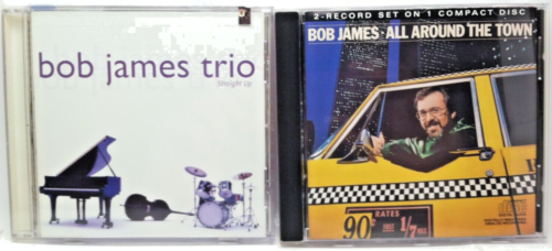 Bobs James Trio CD : Straight Up & All Around the Town Live - Foto 1 di 8