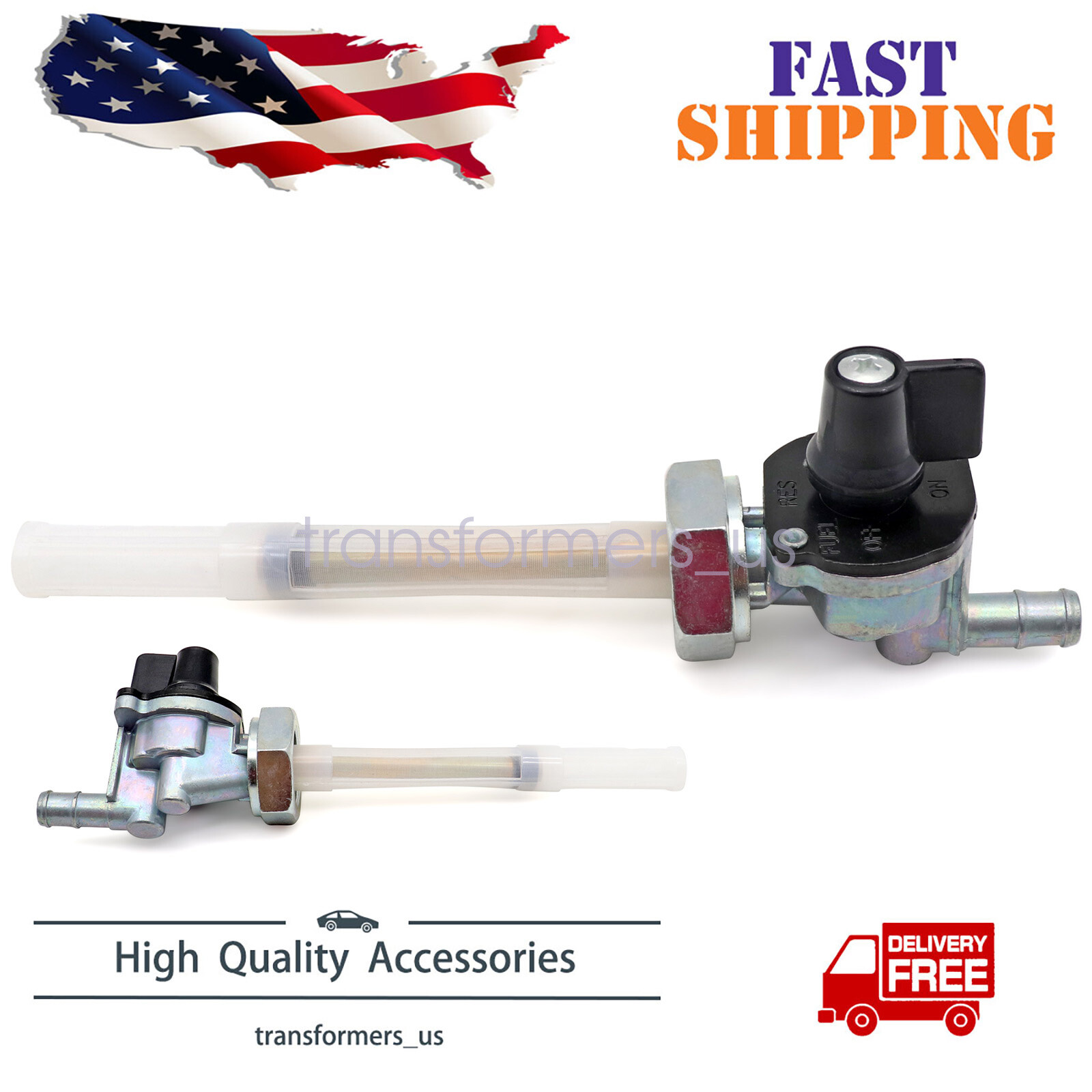 Fuel Gas Valve Petcock For Honda VT1100 Shadow, Aero, Spirit, Sabre (1995-2007)