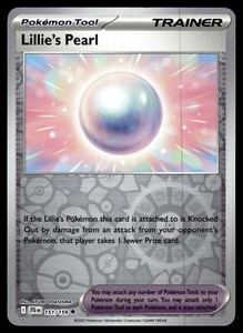LILLIES'S PEARL - 151/159 - JOURNEY TOGETHER JTG POKEMON REVERSE HOLO  - NM