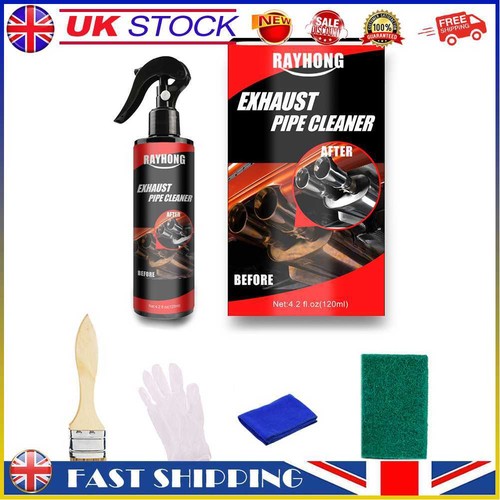 Metal Surface Rust Remover Motorcycle Car Exhaust Pipe Cleaner Kits