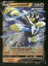 urshifu v pokemon card price Amazon.com: Single Strike Urshifu Vmax - TG29/TG30 - Brilliant Stars -  Trainer Gallery Pokemon Card main image 0