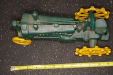 Cast Iron Tractor Model John Deere Large Approx 11 Inch