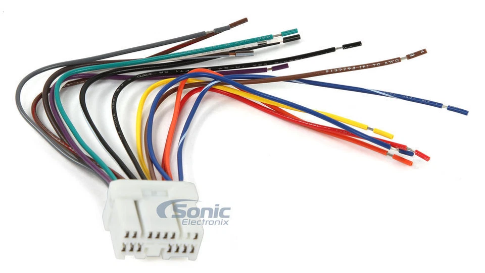 Arnés de radio inverso de fábrica Metra 71-8112 15 pines para Toyota/Lexus 92-99 selecto Foto 3 de 4