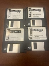 Sound Blaster Pro Software Diskettes 3.5  Creative Labs 1992