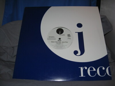 Boo~Make It Rain feat. Jazze Pha~2006 Hip-Hop~12'' Single~PROMO~[INV-52]