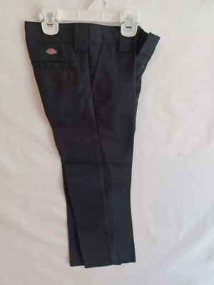 NWT DICKIES SZ 4 Navy Twill Pants, Slim Fit, Easy Care Orig. $28