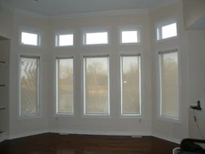 Alexa Google Home Voice Customized Electric Motorized Solar screen roller Shade 