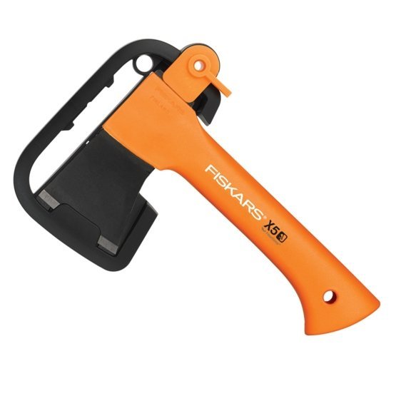 FISKARS Ascia da taglio X5 – XXS, PER PICCOLA LEGNA, ADATTA IN CAMPEGGIO