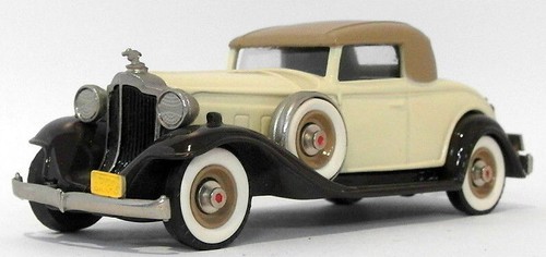 Brooklin 1/43 Scale BRK6 012 - 1932 Packard Light 8 Coupe Cream/Tan - Imagen 4 de 5