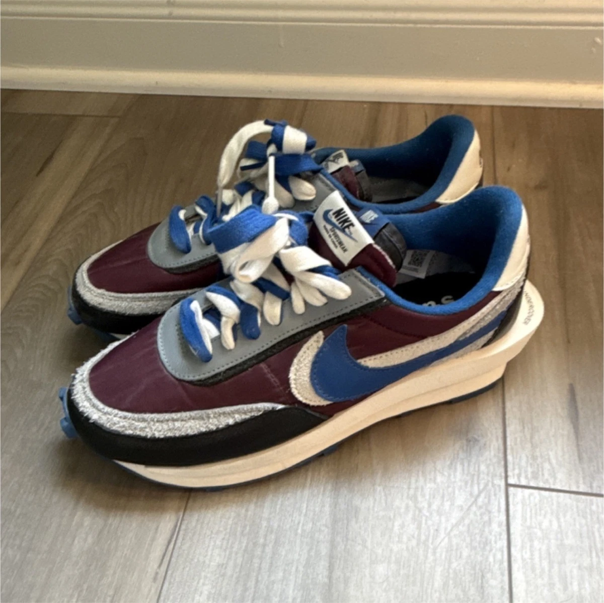 LDワッフル　ナイキ×サカイ×アンダーカバー Night Maroon and Team  sacai x Undercover x Nike LDWaffle Night Maroon Team Royal for