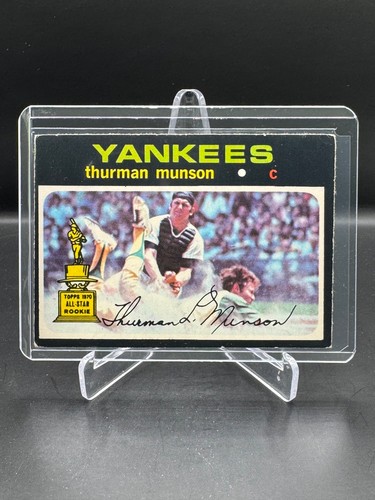 Thurman Munson [All Star Rookie] #5 1971 O Pee Chee card