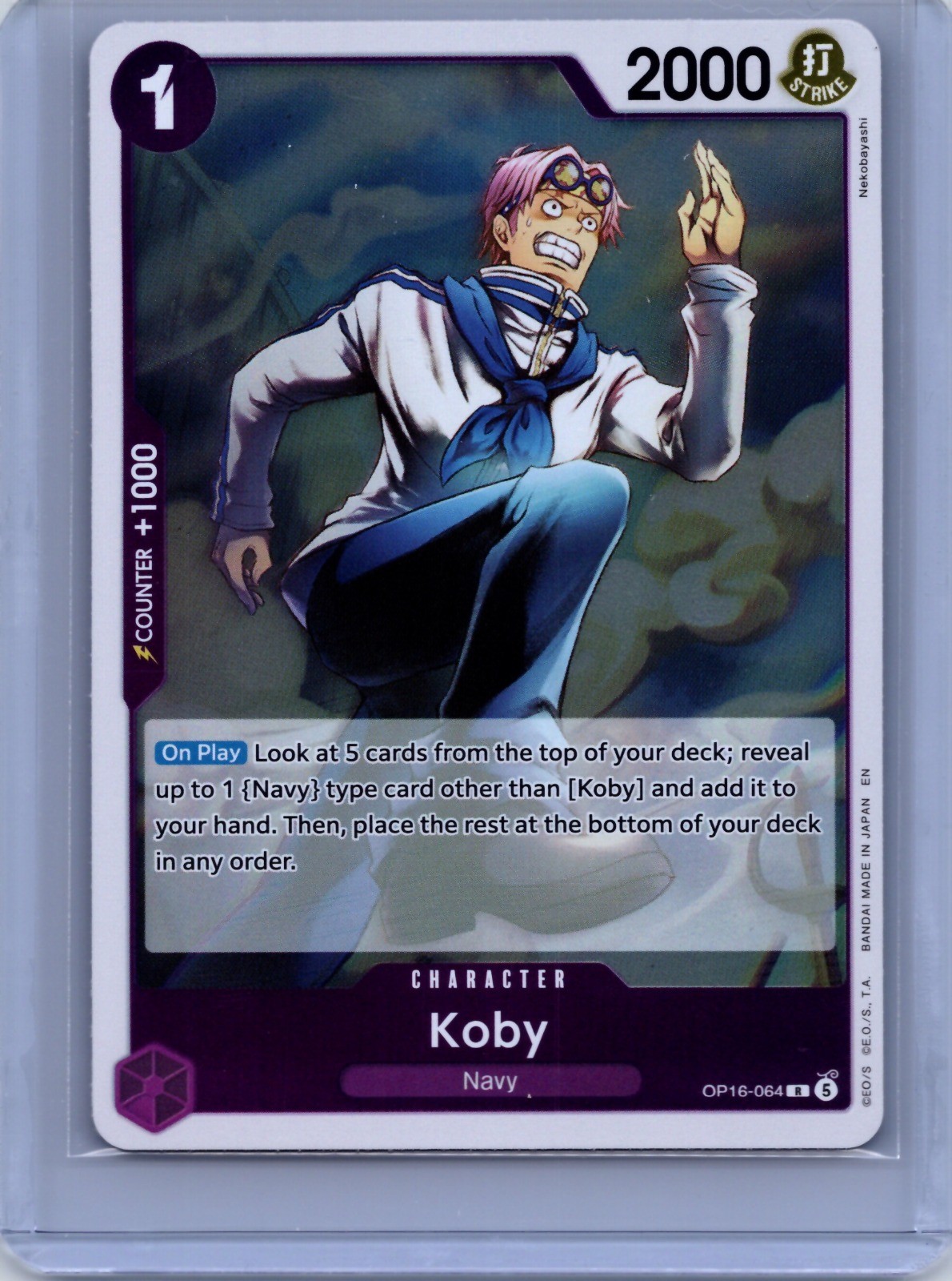 Koby Foil R The Time of Battle OP16-064 NM