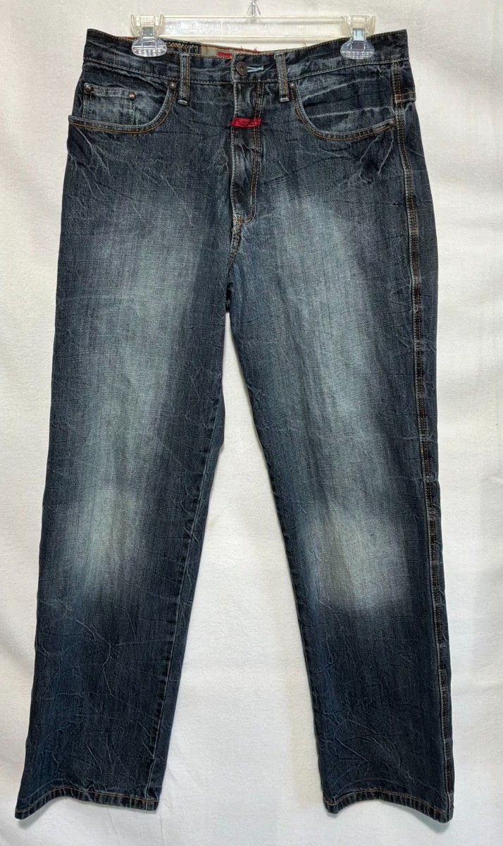 Vintage Marithe Francois Girbaud Jeans Sz 30 Graphics Y2K Denim