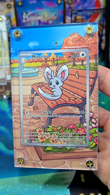 Pokemon Minccino 152/086 IR Black Bolt Extended Art Case | eBay