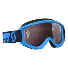 SCOTT Recoil Xi für Motorcross Enduro Speedway Autocross blue / silver chrome...