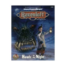 TSR Ravenloft Howls in the Night VG+