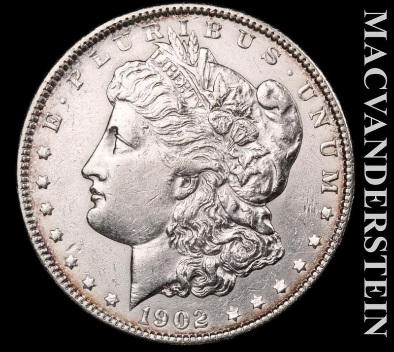 1902 Morgan Dollar- Silver- Scarce High Grade Luster- No Reserve #L9401