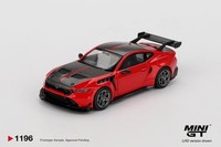(Pre-Order) Mini Gt #1196 1/64 Ford Mustang Gtd Race Red Diecast Model Car