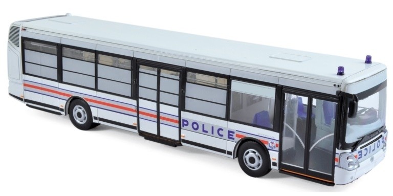 Autobus IRISBUS Citelis 2008 Police NOREV pour diorama urbain au 1/43