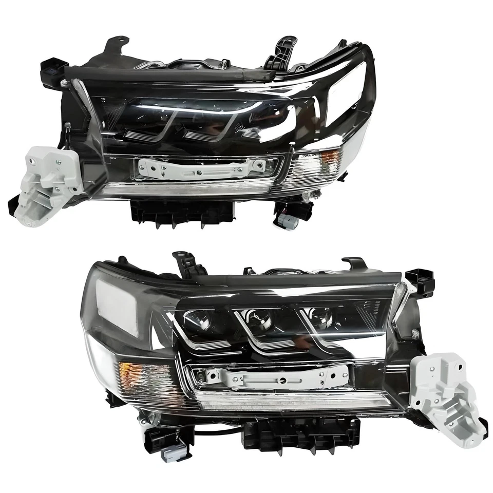 Conjunto de conjunto de farol de LED para Toyota Land Cruiser 2016-2021 lâmpada de seta - Imagem 2 de 4
