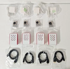 Raspberry Pi 5 parts Pi5 Cases COMBO SET case + power plug adapter fan heatsink