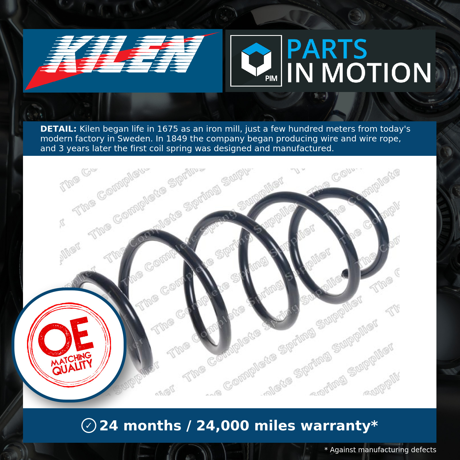 Fits LESJOFORS 4085727 COIL SPRINGS ⭐UK Stock⭐ - Image 8