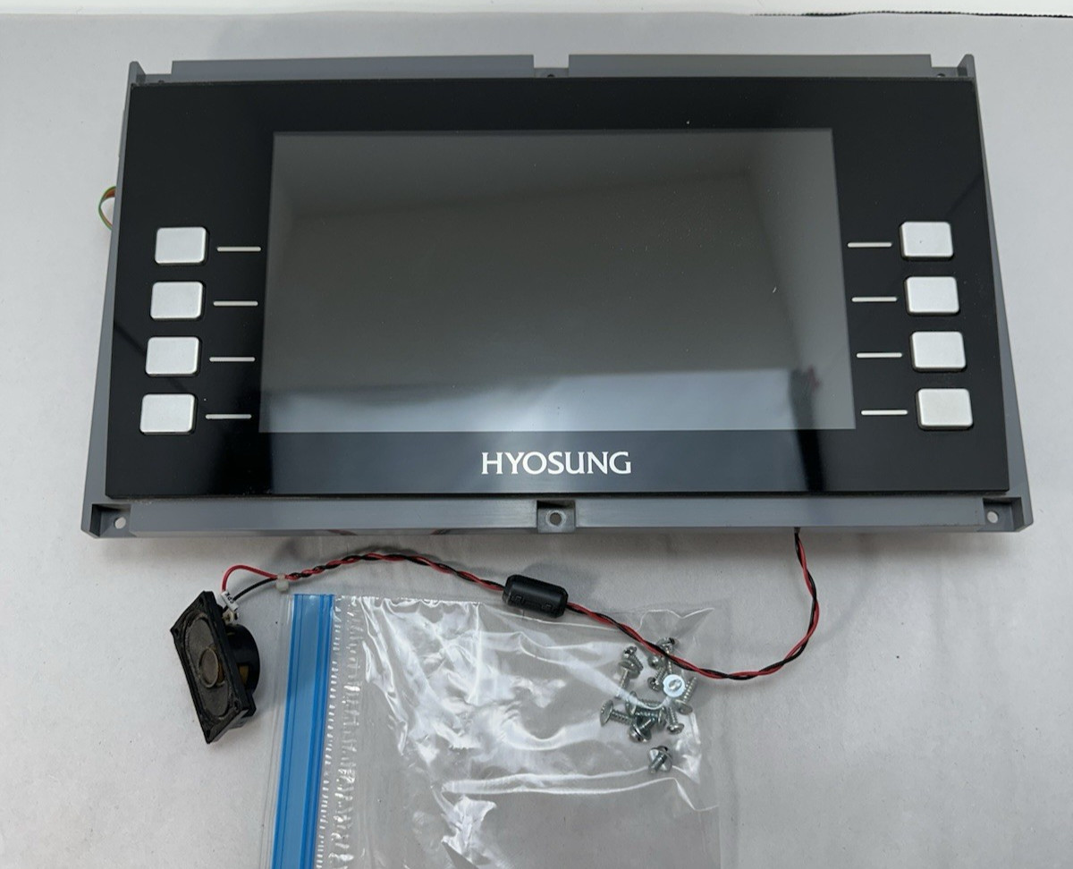 Hyosung DS-2600SE 10.1" ATM LCD Display Screen Assembly 7100000196 LOT:PL