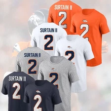 SALE 20% Patrick Surtain II #2 Denver Bron.cos Name & Number Fan Apparel Gift