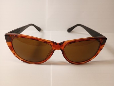 Vintage Capezio Cat Eye Sunglasses Tortoise RARE 90s Y2K w/ Case