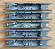 JOUEF lot de 5 châssis en métal + vis de motrice de TGV ATLANTIQUE SNCF - HO