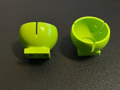 LEGO 44359 Zylinder Hemisphäre Kuppel Halbkugel Galaxy Quest 2 Stück lime