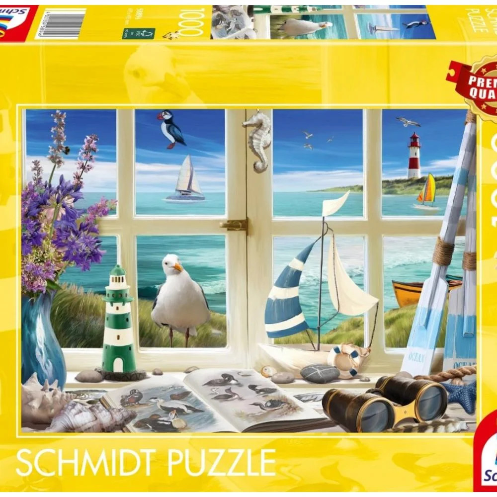 Puzzle 1000 Window To The Sea Schmidt