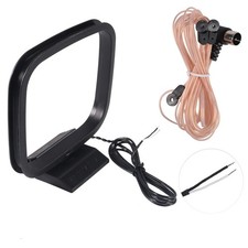 Fm Antenna Dipole Am Loop Antenna With 2 Pin Bare Wire Radio Antenna Indoor 75