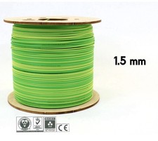 6491X 1.5mm² Stranded Single Core Green / Yellow (100m Drum)