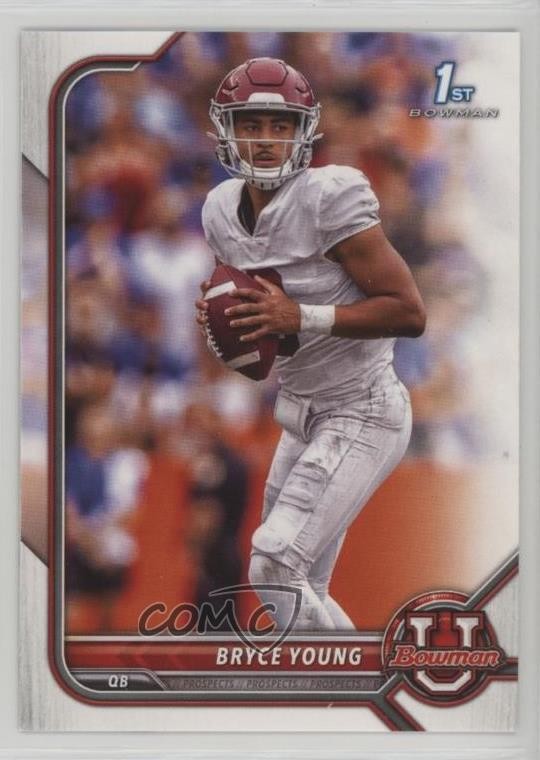 2021-22 Bowman U Bryce Young #4 1i3m